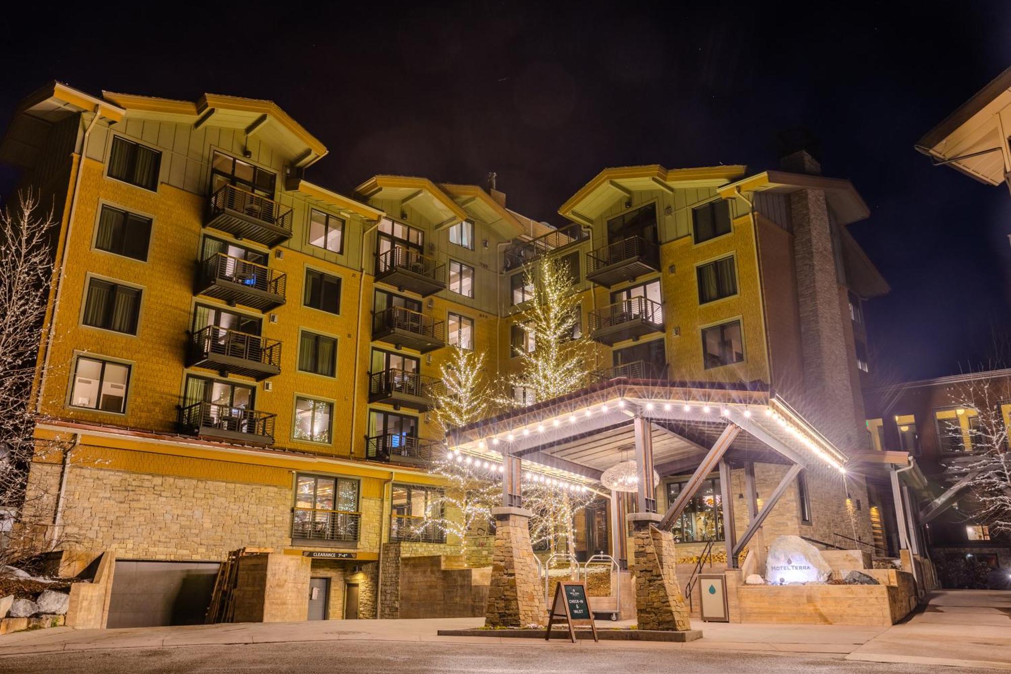Hotel Terra Jackson Hole, A Noble House Resort Teton Village Exterior foto